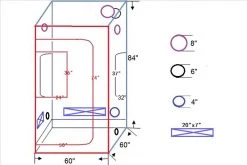 Delta Canopy Grow Tent 60