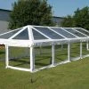 Delta Canopy PVC Party Tent 60'x20' - Clear ComBi - NEW!