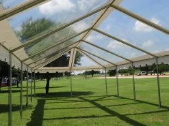 Delta Canopy PVC Party Tent 60'x20' - Clear ComBi - NEW!
