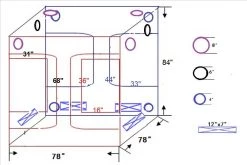 Delta Canopy Greenhouses Grow Tent 78