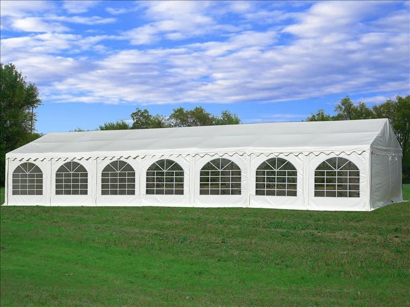 Delta Canopy Party Tents PVC Party Tent 49'x23' - White - Heavy Duty! 2 Delta Canopy Party Tents PVC Party Tent 49'x23' - White - Heavy Duty!