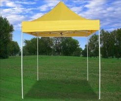 Delta Canopy 8'x8' Yellow - Pop Up Tent Basic