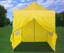 Delta Canopy 8'x8' Yellow - Pop Up Tent Basic