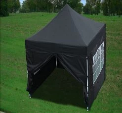 Delta Canopy Pop Up Tents 8'x8' Black - Pop Up Tent Basic