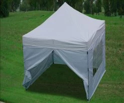 Delta Canopy Pop Up Tents 8'x8' White - Pop Up Tent Basic