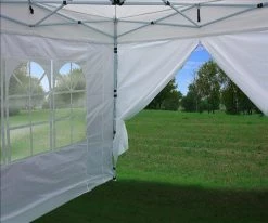Delta Canopy Pop Up Tents 8'x8' White - Pop Up Tent Basic