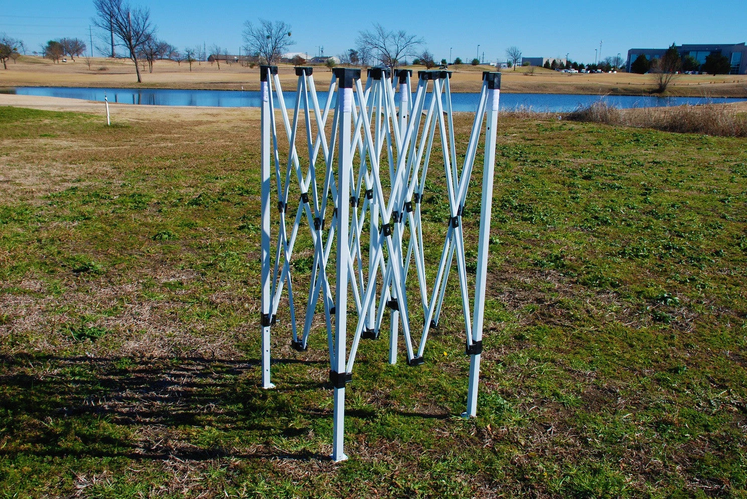 Delta Canopy 8'x8' Green Stripe - Pop Up Tent Basic Pop Up Tents 2 Delta Canopy 8'x8' Green Stripe - Pop Up Tent Basic Pop Up Tents
