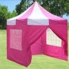 Delta Canopy 8'x8' Pink White - Pop Up Tent Basic