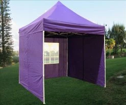 Delta Canopy 8'x8' Purple - Pop Up Tent Basic