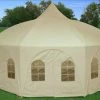 Delta Canopy 20'x20' Octagonal Party Tent - Cream Party Tents