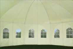 Delta Canopy 20'x20' Octagonal Party Tent - Cream Party Tents