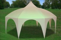 Delta Canopy 20'x20' Octagonal Party Tent - Cream Party Tents