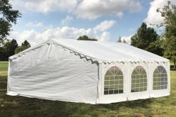 Delta Canopy Budget PE Party Tent 20'x20' With Waterproof Top