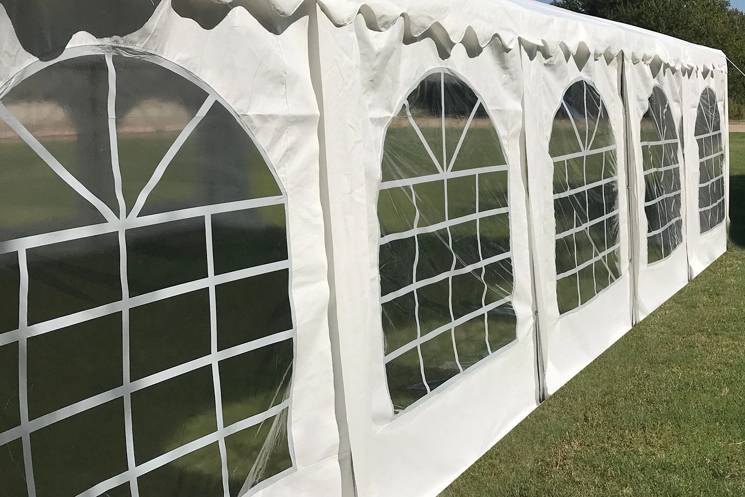Delta Canopy Budget PE Party Tent 40'x16' With Waterproof Top Party Tents 6 Delta Canopy Budget PE Party Tent 40'x16' With Waterproof Top Party Tents