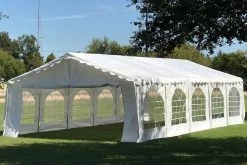 Delta Canopy Budget PE Party Tent 32'x16' With Waterproof Top