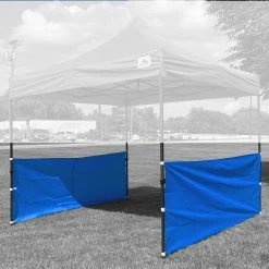 Deltacanopy Set Of Two Half Walls - For Pop Up Tent Canopy Shelter 10'x10', 10'x15', 10'x20' Pop Up Tents