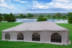 Delta Canopy Party Tents PVC Pole Tent 40'x20'