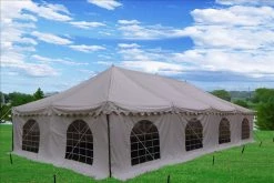 Delta Canopy Party Tents PVC Pole Tent 40'x20'