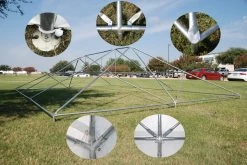 Delta Canopy Party Tents 30'x20'/40'x20' PE Frame Tent-Party Wedding Canopy