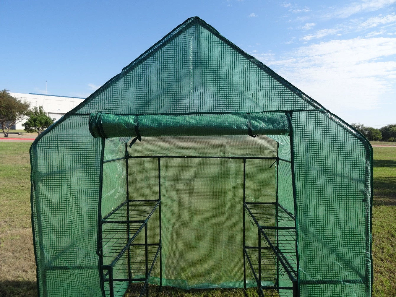 Delta Canopy Greenhouse GH007 - 56"Wx56"Dx77"H 5 Delta Canopy Greenhouse GH007 - 56"Wx56"Dx77"H