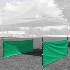Deltacanopy Set Of Two Half Walls - For Pop Up Tent Canopy Shelter 10'x10', 10'x15', 10'x20' Pop Up Tents