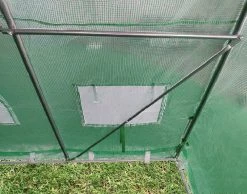 Delta Canopy Greenhouse 40'x13' - Walk-in Nursery With Round Arch Greenhouses