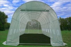 Delta Canopy Greenhouses Greenhouse 26'x12' - Round Top Walk-in Nursery