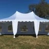 Delta Canopy Poly Decagonal 29'x21' White - Party Tent Party Tents