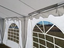 Delta Canopy Poly Decagonal 29'x21' White - Party Tent Party Tents