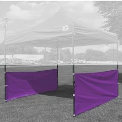 Deltacanopy Set Of Two Half Walls - For Pop Up Tent Canopy Shelter 10'x10', 10'x15', 10'x20' Pop Up Tents