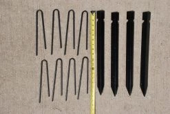 Delta Canopy PE Party Tent 40'x16' With Waterproof Top - White Party Tents