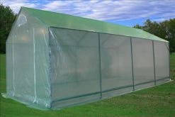 Delta Canopy Walk-in Greenhouse 20'x10' - Triangle Top