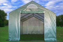 Delta Canopy Walk-in Greenhouse 20'x10' - Triangle Top