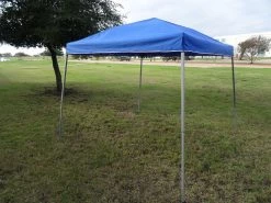 Delta Canopy 8'x8'/10'x10' Blue - Slant Leg W Net - Pop Up Tent